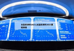 女篮欧洲杯2023,女篮欧洲杯2023赛程表格