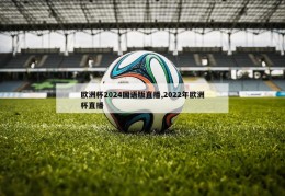 欧洲杯2024国语版直播,2022年欧洲杯直播