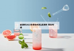 欧洲杯2023年举办时间,欧洲杯 举办时间