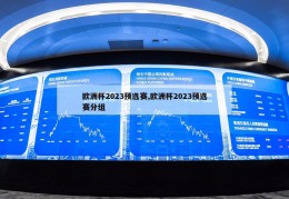 欧洲杯2023预选赛,欧洲杯2023预选赛分组