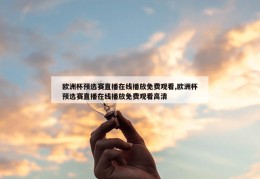 欧洲杯预选赛直播在线播放免费观看,欧洲杯预选赛直播在线播放免费观看高清