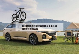 2024年欧洲杯赛程表图片大全集,2024欧洲杯百度百科